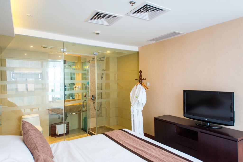 Vienna International Hotel - Expo Branch Shanghai Bagian luar foto