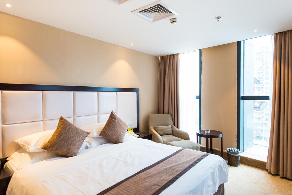 Vienna International Hotel - Expo Branch Shanghai Bagian luar foto