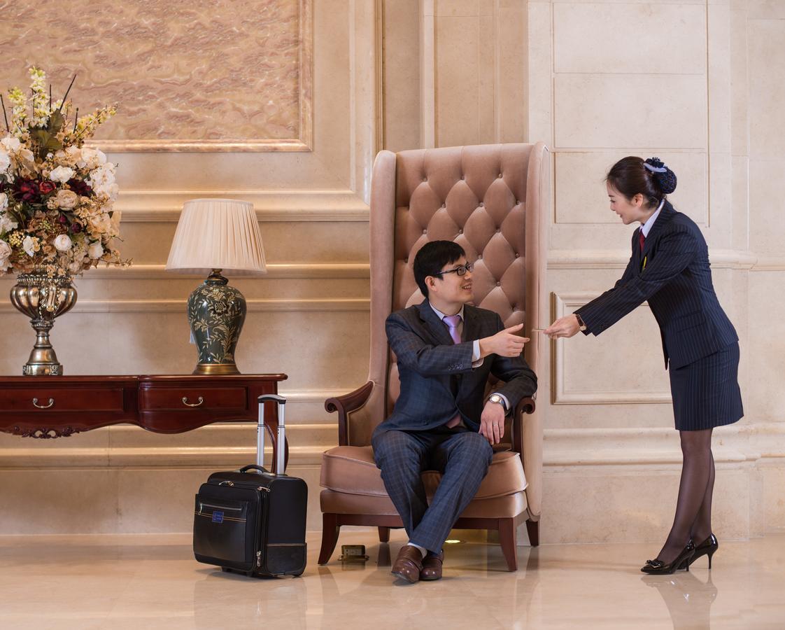 Vienna International Hotel - Expo Branch Shanghai Bagian luar foto